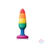nsnovelties Sex Toys - Colours - Pride Edition - Pleasure Plug - Medium - Rainbow