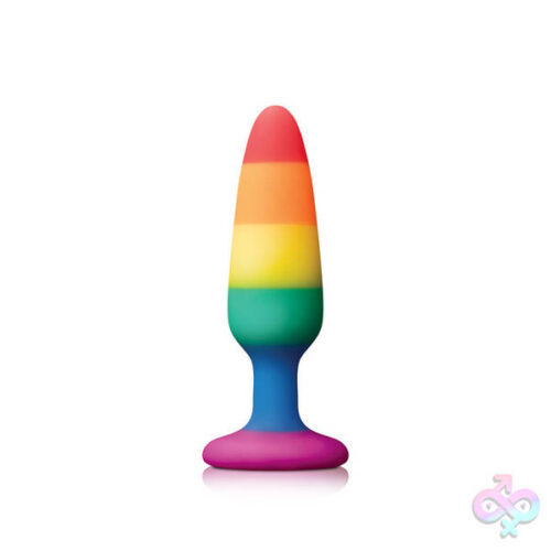 nsnovelties Sex Toys - Colours - Pride Edition - Pleasure Plug - Small - Rainbow