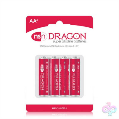 Dragon Alkaline Batteries AA 4-Pack by nsnovelties