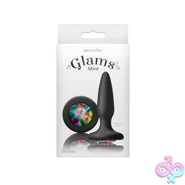 Discreet-Toys-Nsnovelties-Glams-Mini-Rainbow-Gem-Nsn0510-79 Glams Mini - Rainbow Gem - Image 1