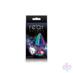 nsnovelties Sex Toys - Rear Assets - Multicolor Heart - Medium - Clear