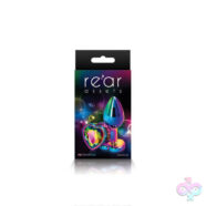 nsnovelties Sex Toys - Rear Assets - Multicolor Heart - Medium - Rainbow