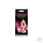 nsnovelties Sex Toys - Rear Assets - Rose Gold Heart - Medium - Pink