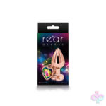 nsnovelties Sex Toys - Rear Assets - Rose Gold Heart - Medium - Rainbow