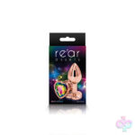 nsnovelties Sex Toys - Rear Assets - Rose Gold Heart - Small - Rainbow
