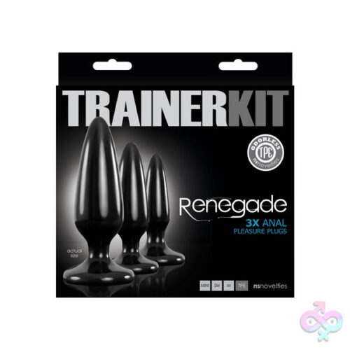 nsnovelties Sex Toys - Renegade Pleasure Plug 3pc Trainer Kit
