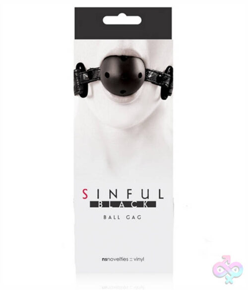 nsnovelties Sex Toys - Sinful Ball Gag - Black