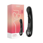 bluetooth remote vibrator Tempo App-Controlled Tapping G-Spot Black by Honey Play Box