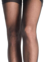 lace thigh highs Sheer Black by Leg Avenue