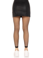 industrial net footless tights Black by Leg Avenue
