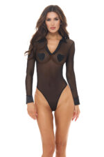 sweet heart teddy black - m/l by Rene Rofe