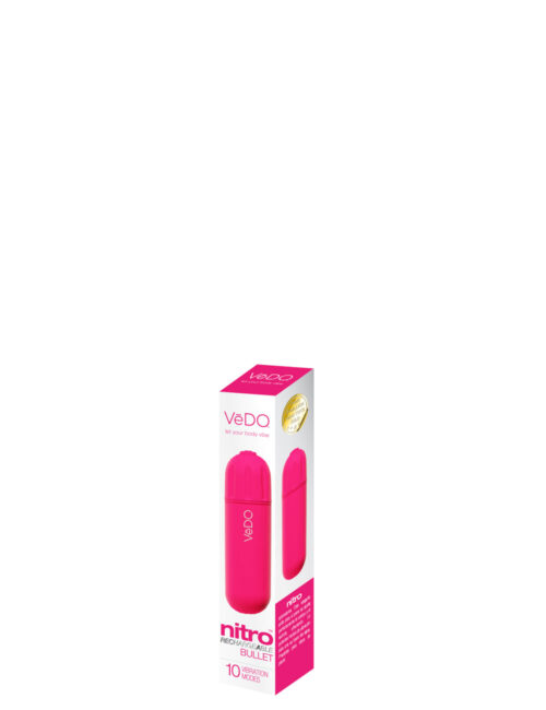 Rechargeable Bullet Vibrator Reviews Nitro Pink By Vedo