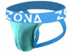 pump jockstraps Aqua Vibrant Jockstrap Aqua by Zona Mens Underwear