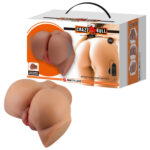vibrating masturbator Emilia Realistic Vagina and Ass Vibrator Tan by Pretty Love