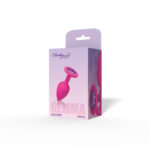 small anal plug Gemma Purple Gem Pink Silicone Pink by Viben