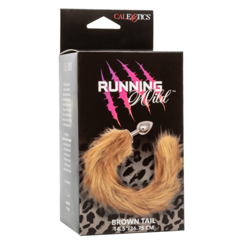 Tail Anal Plug Running Wild Brown By Calexotics