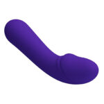 curved vibrator Cetus Rechargeable Purple by Pretty Love