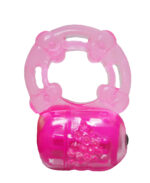 double penetration cockring Reusable Cock Ring Pink by Top Cat Toys