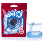 cock ring and ball separator Ringo 2 Blue by Screaming O