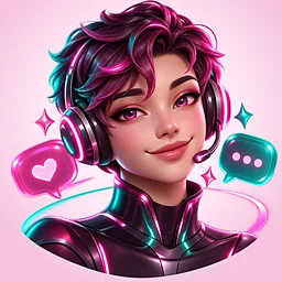 Ask Discreet AI shopping assistant wearing a headset, ready to help