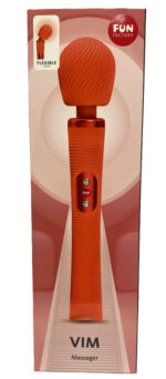 flexible wand massager Vim Orange by Fun Factory