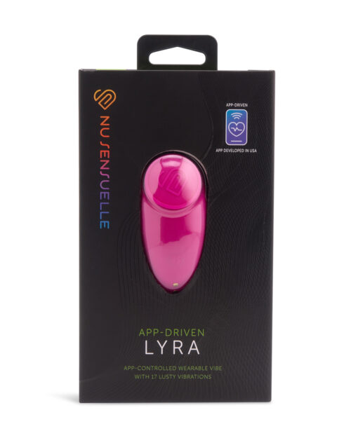 Wireless Vibrator Nu Sensuelle Lyra Panty Vibe App Driven Pink By Nu Sensuelle