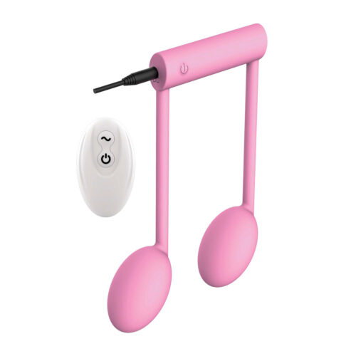 Remote Clit Stimulator The Beat Note Vibe Pink By Nasstoys