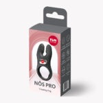 vibrating cock ring with clit stimulator Ns Classic Black by Fun Factory