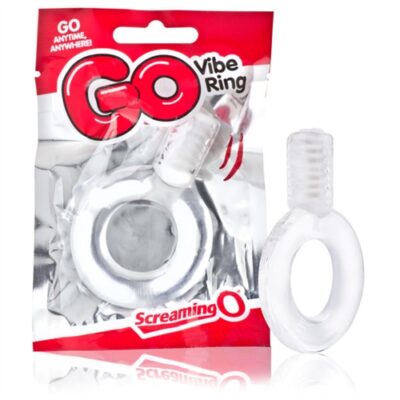 vibrating cock ring video Go Vibe - Each Clear by Screaming O