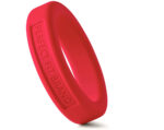 metal cock ring Hefty 1.4 36 Mm Silicone Red by Perfect Fit