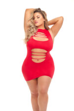 clit sucker toy Can't Commit Dress Red by Pink Lipstick