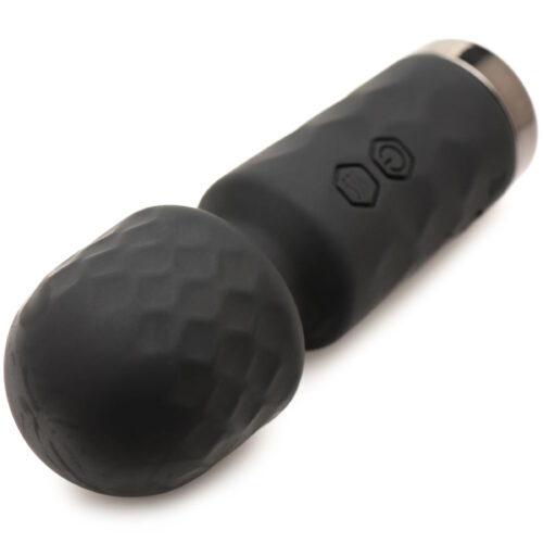 Wand Personal Massager 10X Mini Silicone Black By Xr Brands