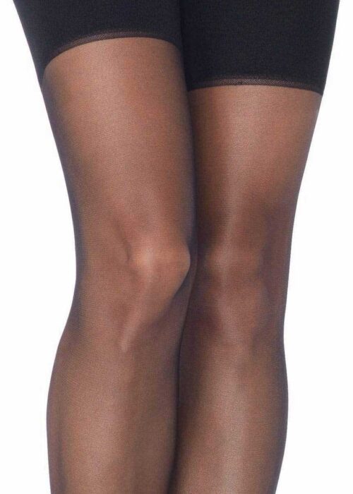 Zara Garter Belt And Stocking Black By Leg Avenue