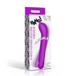 silicone g spot vibrator G-Spot Flexible Purple by XR Brands