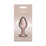 iridescent anal plug Rear Assets Gold by nsnovelties
