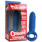 vibrating cock ring sex Rechargeable O Yeah Silicone Blue by Screaming O