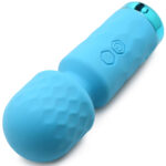 wand personal massager 10x Mini Silicone Blue by XR Brands