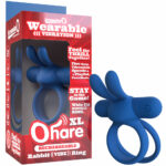 wearable vibrator Rechargeable Ohare XL Blue by Screaming O