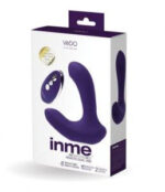 rabbit vibrator with remote control Inme Rechargeable Dual Vibe Purple by VeDO