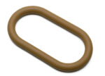 cock ring with straps Hefty Wrap 9in 229mm Silicone Gold by Perfect Fit