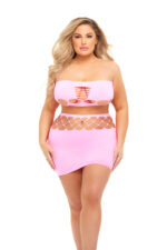 nipple suction toys Net Worth 2pc Bandeau Set Pink by Pink Lipstick