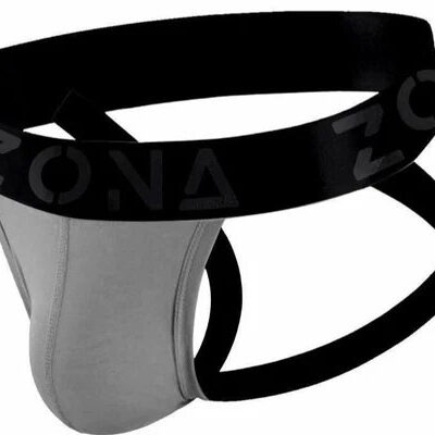 pump jockstraps Gray Core Jockstrap Gray by Zona Mens Underwear