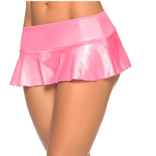 Wet Ruffle Skirt - Small/Medium Pink By Mapale