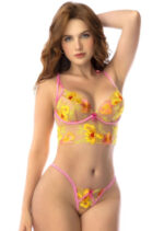 two piece set large/xl solar blossom - - Multi by Mapale